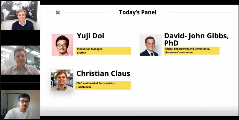 The panelists of our session at the Asia Festival of Digital Construction
