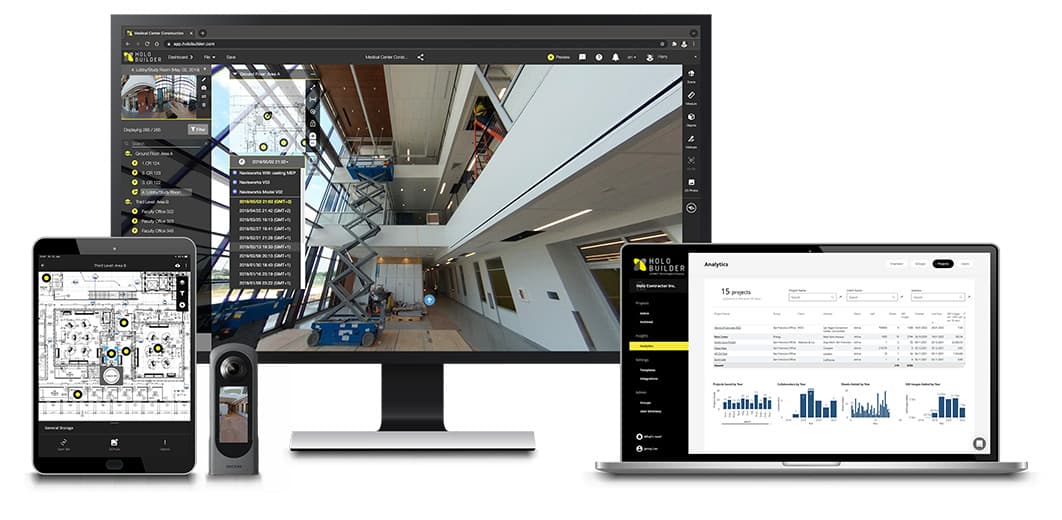 HoloBuilder Construction Progress Management product overview
