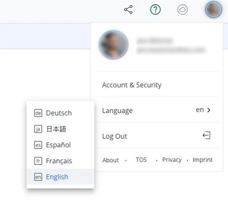 FARO Sphere XG 5 languages supported